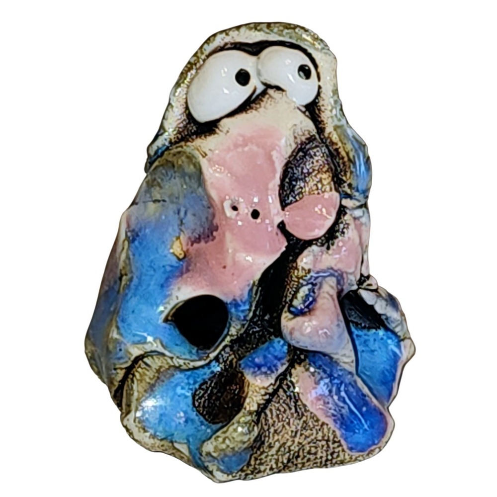 🔥 Worry Warts Clay Stonewear Handmade Figurine By WildEarthSkulpture 🔥